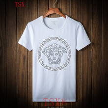 TSX 短袖 男士T恤 7008白色 S，XL，L，M，加大，XXL，XXXL