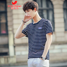 富貴鳥(niǎo)（FUGUINIAO） 短袖 男士T恤 1731藍色 XL，L，XXL，XXXL，M