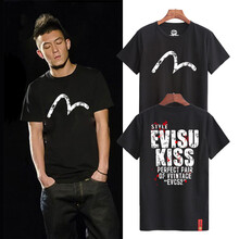 窈蕊黛 短袖 男士T恤 紅色 