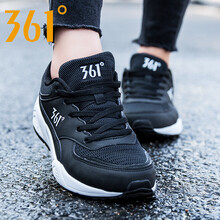 361°跑步鞋烏黑色/361度白（網(wǎng)面） 35，36，37，38，39，40