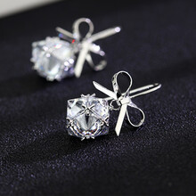 CAROMAY耳環(huán)合成鋯石