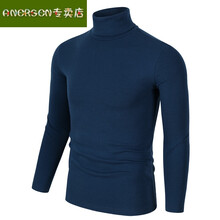 ANERSEN 長袖 男士T恤 湛藍色 XL，L，M，XXL