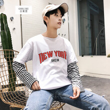 古萊登（GODLIKE） 長(zhǎng)袖 男士T恤 白色 S，XL，L，XXL，XXXL，M