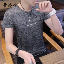 費洛仕（FIOOSU） 短袖 男士T恤 6656黑色 