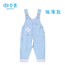 寶寶背帶褲夏男