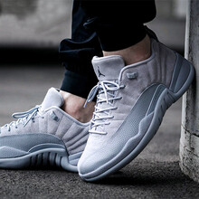 耐克（NIKE）籃球鞋男款狼灰308317-002 42