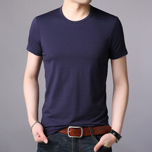 狄德拉 短袖 男士T恤 GD1619-1868藏青 