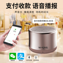 維爾晶（W-King） W7 音箱/音響 金色(送網(wǎng)袋）