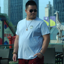 統(tǒng)奧（TELONAOEL） 短袖 男士T恤 淺灰-9029款-小老虎頭 XXXL