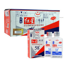 紅星（RED STAR）58168ML*2*8，375mL及以下 清香型，清香
