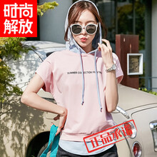 女t恤帽衫短袖