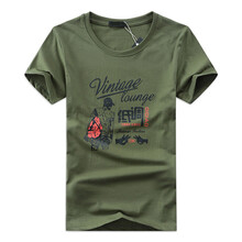 簡(jiǎn)男 短袖 男士T恤 軍綠色 S，XL，L，XXXL，XXL，加大，M