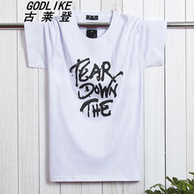 古萊登（GODLIKE） 短袖 男士T恤 短袖THER白色 XL，L，XXL，XXXL