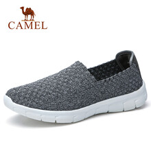 駱駝（CAMEL）男士A812304300 黑灰 男款 41