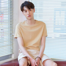 Actshine 短袖 男士T恤 獵裝杏色 