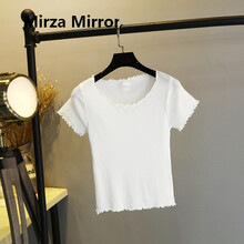 蜜莎蜜拉（Mirza Mirror）  短袖 T恤 女 圓領(lǐng)