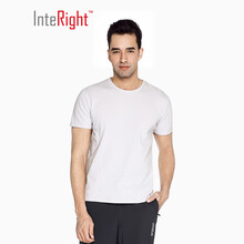 INTERIGHT 短袖 男士T恤 冷灰白 XL，L，XXL，M