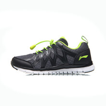 李寧（LI-NING）跑步鞋深鐵灰/標準黑 