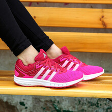 阿迪達(dá)斯（Adidas）跑步鞋玫粉色AQ2200 36