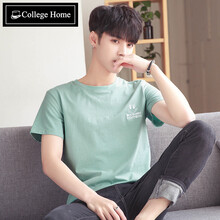 Collegehome 短袖 男士T恤 綠色 