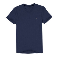 TOMMY HILFIGER 短袖 男士T恤 V領 藏藍色 LYT092 