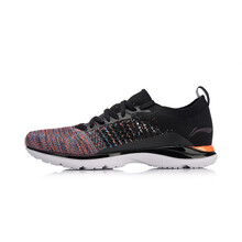 李寧（LI-NING）跑步鞋標(biāo)準(zhǔn)黑/亮茄紅 35，37.5，36，37，38，39，40，35.5