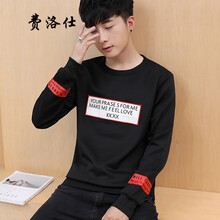 費(fèi)洛仕（FIOOSU） 長(zhǎng)袖 男士T恤 981黑色 XL，L，XXXL，XXL，M