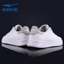 鴻星爾克（ERKE）板鞋正白/淺灰076 44，39，40，41，42，43