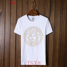 TSX 短袖 男士T恤 1002金鉆白色 S，XL，L，XXXL，加大，M，XXL