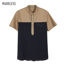 MARKLESS 短袖 男士T恤 藏青色 S，XL，L，XXL，M