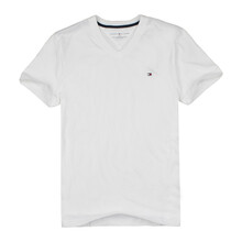 TOMMY HILFIGER 短袖 男士T恤 V領(lǐng) 白色 LYT093 