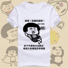 派尼美特 短袖 男士T恤 【21】怕你個(gè)卵啊 S，XL，L，M