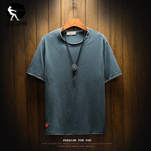 工作者（G.Z.ZHE） 長袖 男士T恤 墨綠色 S，XL，L，加大，M，XXL，XXXL