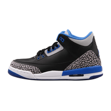 耐克（NIKE）籃球鞋398614-007藍(lán)黑水泥 36