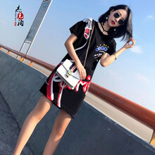 杰克淘  印花 連衣裙