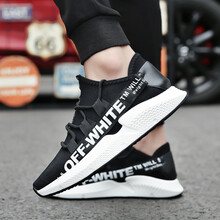 宏潤發(fā)（Hongrunfa）男士AD001款黑白色 42