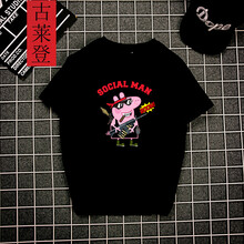 古萊登（GODLIKE） 短袖 男士T恤 664-2黑 S，XL，L，XXL，M，XXXL