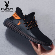 花花公子（PLAYBOY）跑步鞋黑色 40