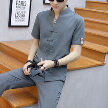 UYUK 短袖 男士T恤 深灰色 XL，L，M，XXL，XXXL