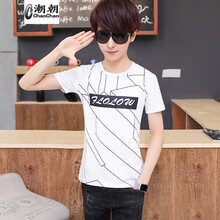 C2潮朝（C2 CHAO CHAO） 短袖 男士T恤 608白色 XL，L，XXXL，XXL，M