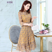 寬松連衣裙，微胖妹子也能美美噠
