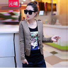 依偲洛 2014秋装牛仔衣女外套韩版潮宽松大码