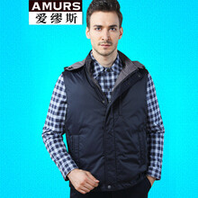 <em>冬窝马甲</em>男真皮男款羊毛<em>马甲</em>棉<em>羊皮</em>坎肩中老年