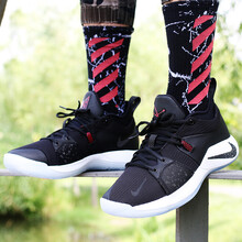 耐克（NIKE）籃球鞋AO2984-003/保羅喬治2代星座黑白 