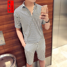 古萊登（GODLIKE） 五分袖 男士T恤 TZ06白色 S，XL，L，M，XXL，XXXL