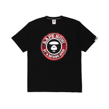 Aape 短袖 男士T恤 AAPTEM2154XXA黑紅 