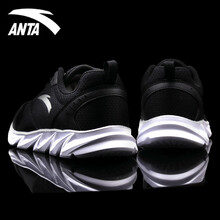 安踏（ANTA）跑步鞋--4黑/安踏白 
