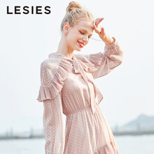 LESIES  綁帶 連衣裙