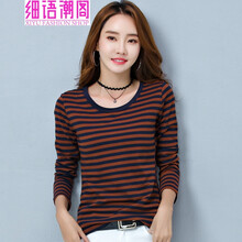 細(xì)語潮閣（XIYU FASHION SHOP）  短袖 T恤 女 圓領(lǐng)