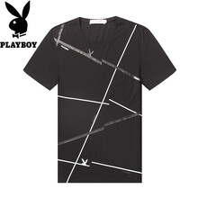 花花公子（PLAYBOY） 短袖 男士T恤 189913100040 